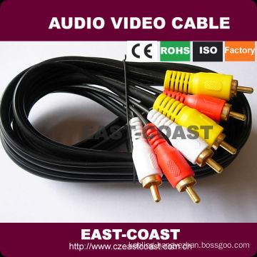 Gold tv/vcr hook-up cable
